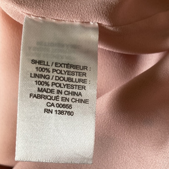 RW&Co v-neck sleeveless floral blouse pink green Betty Cooper Riverdale - Picture 4 of 4